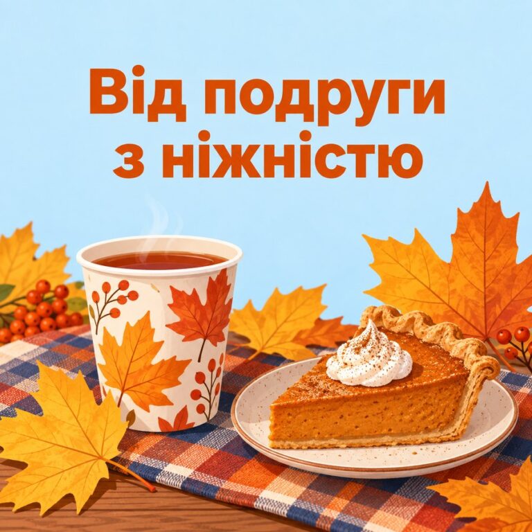 Від подруги з ніжністю - листівка з привітанням з Днем народження дівчині