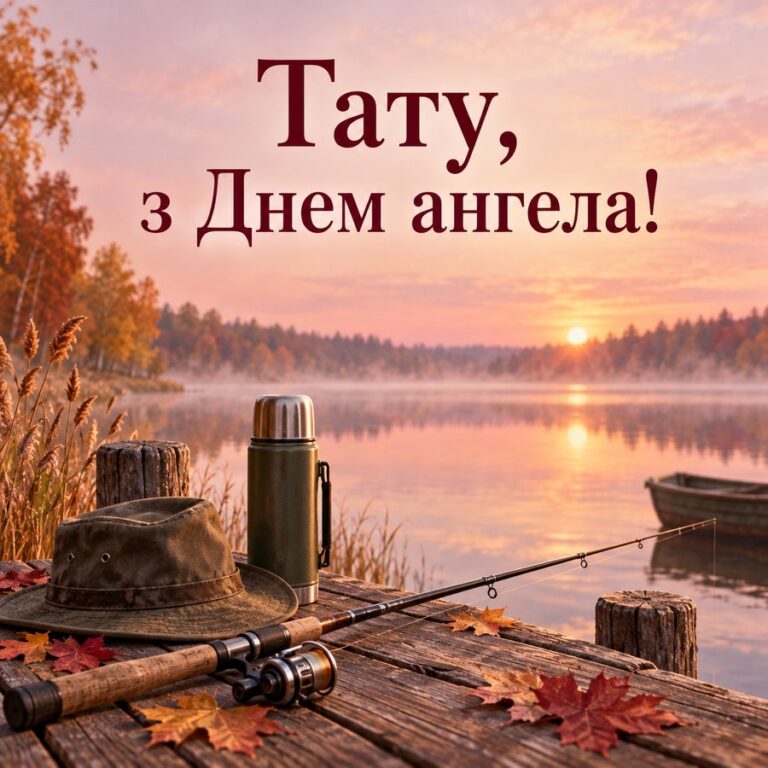 Тату, з Днем ангела! - листівка з привітанням з Днем ангела Дмитра