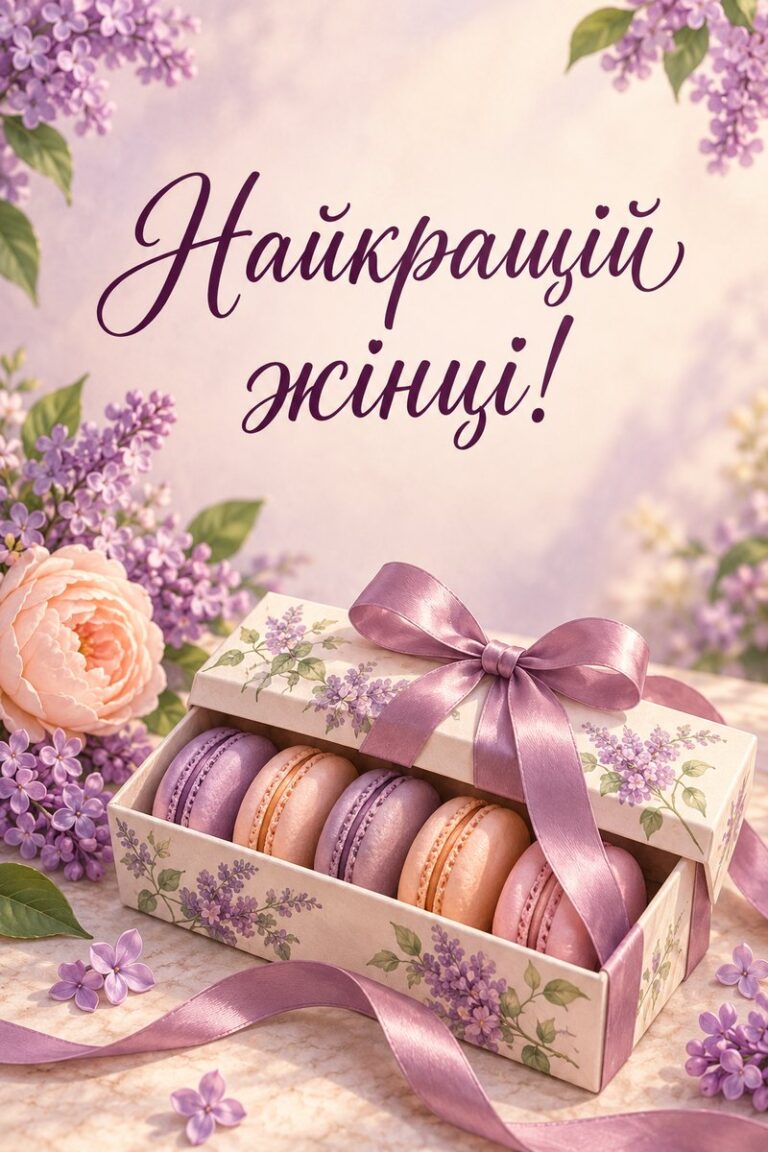 Найкращій жінці! - листівка з привітанням з днем народження