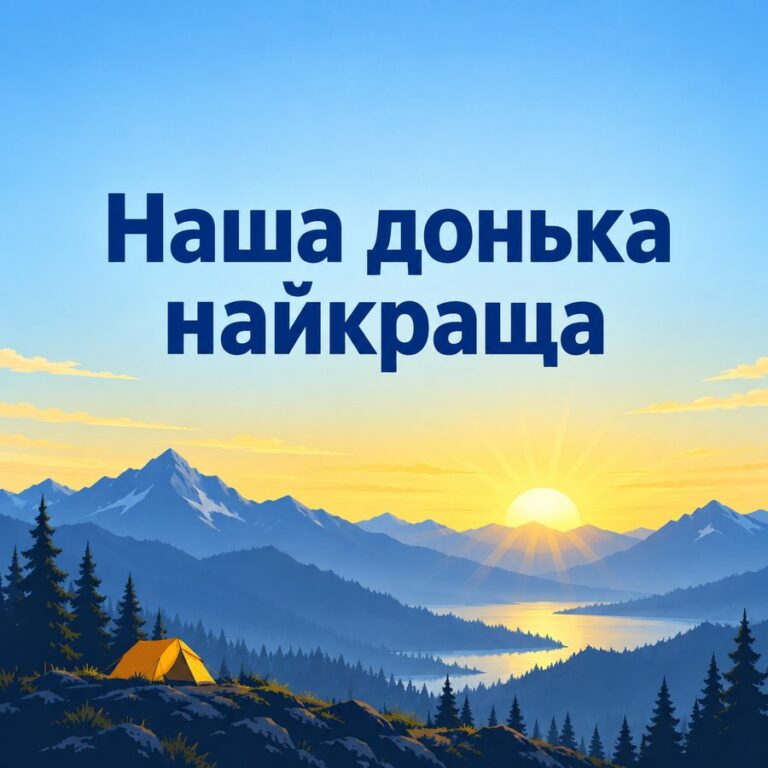 Наша донька найкраща - листівка з привітанням з Днем народження доньці