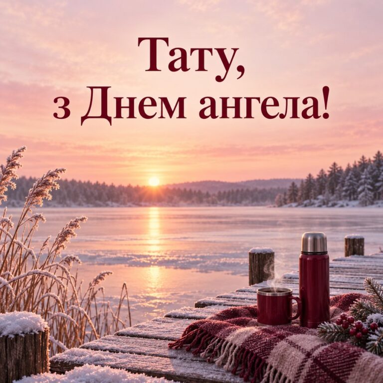 Тату, з Днем ангела! - листівка з привітанням з Днем ангела Івана