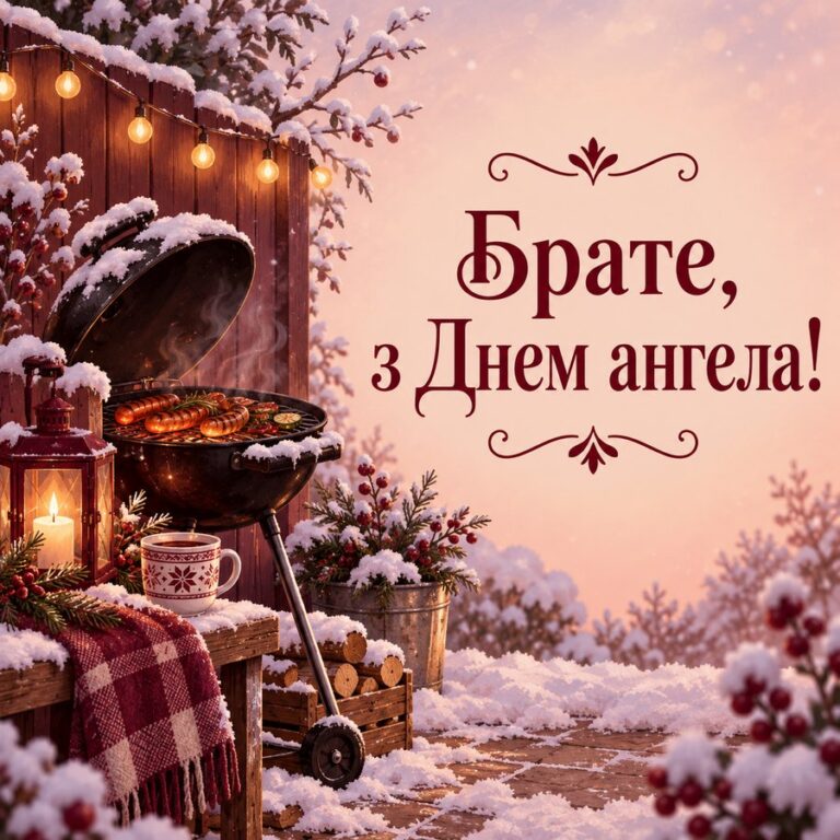 Брате, з Днем ангела! - листівка з привітанням з Днем ангела Івана
