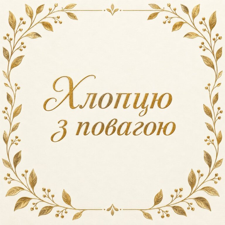 Хлопцю з повагою - листівка з привітанням з Днем народження хлопцю