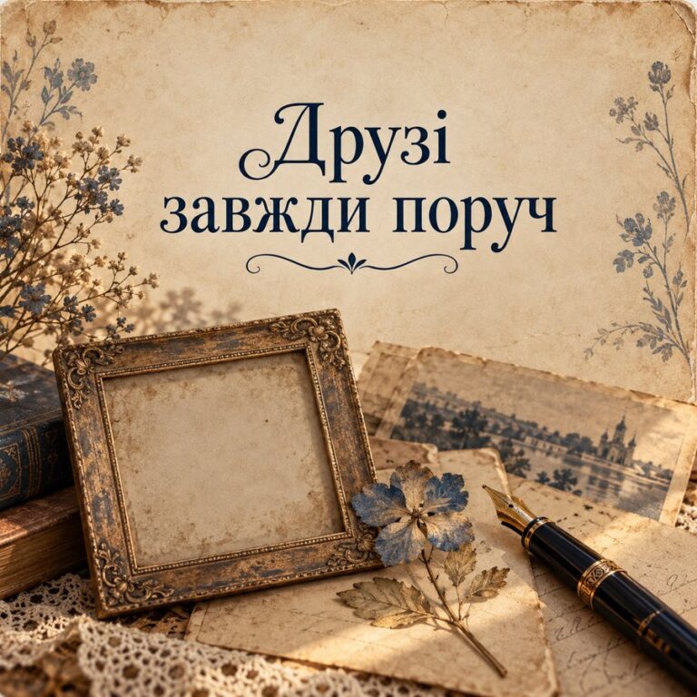 Друзі завжди поруч - листівка з привітанням з Днем народження хлопцю