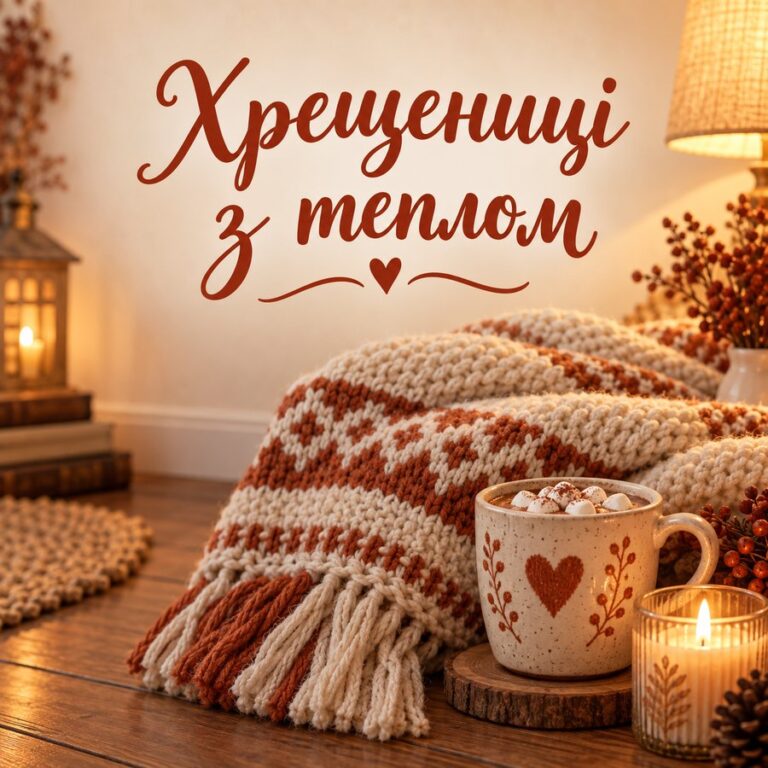 Хрещениці з теплом - листівка з привітанням з Днем народження хрещениці