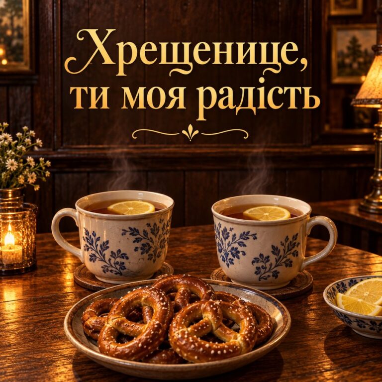 Хрещенице, ти моя радість - листівка з привітанням з Днем народження хрещениці