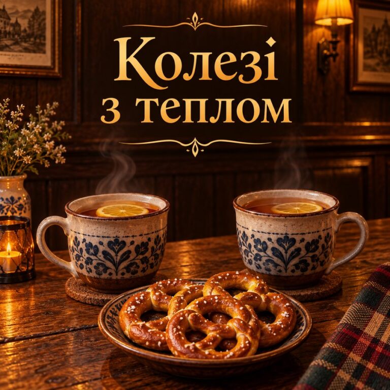 Колезі з теплом - листівка з привітанням з Днем народження колезі