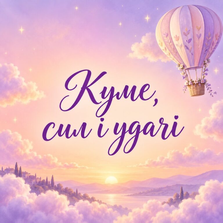 Куме, сил і удачі - листівка з привітанням з Днем народження куму