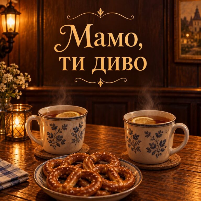 Мамо, ти диво - листівка з привітанням з Днем народження мамі