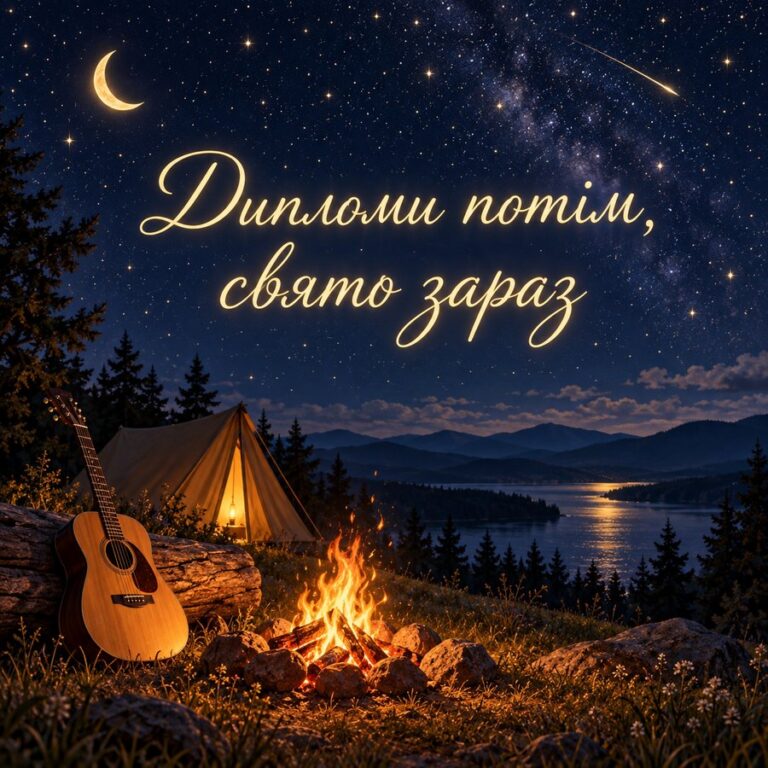 Дипломи потім, свято зараз - листівка з привітанням з Днем молоді