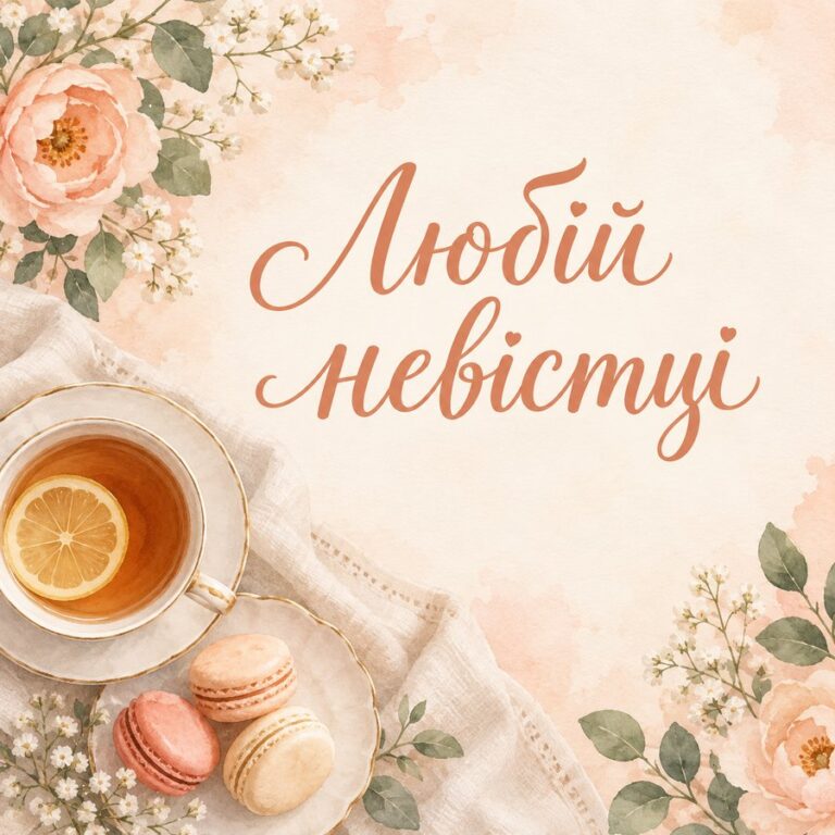 Любій невістці - листівка з привітанням з Днем народження невістці
