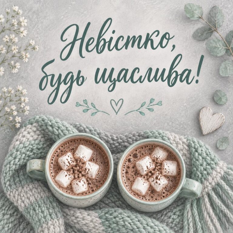 Невістко, будь щаслива! - листівка з привітанням з Днем народження невістці