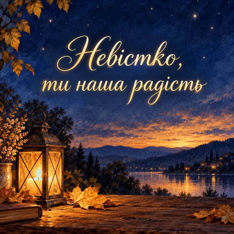 Невістко, ти наша радість - листівка з привітанням з Днем народження невістці
