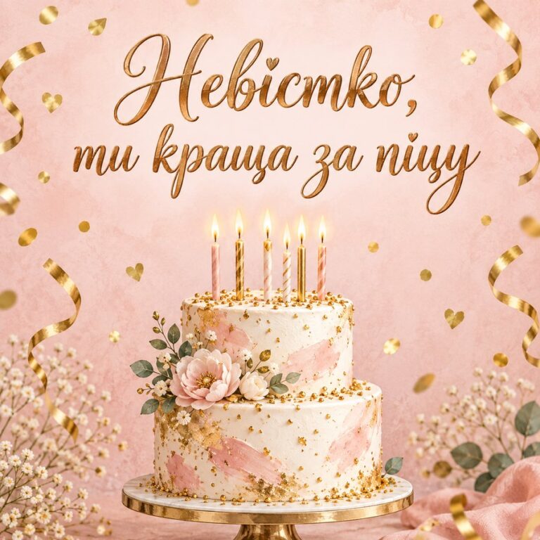 Невістко, ти краща за піцу - листівка з привітанням з Днем народження невістці
