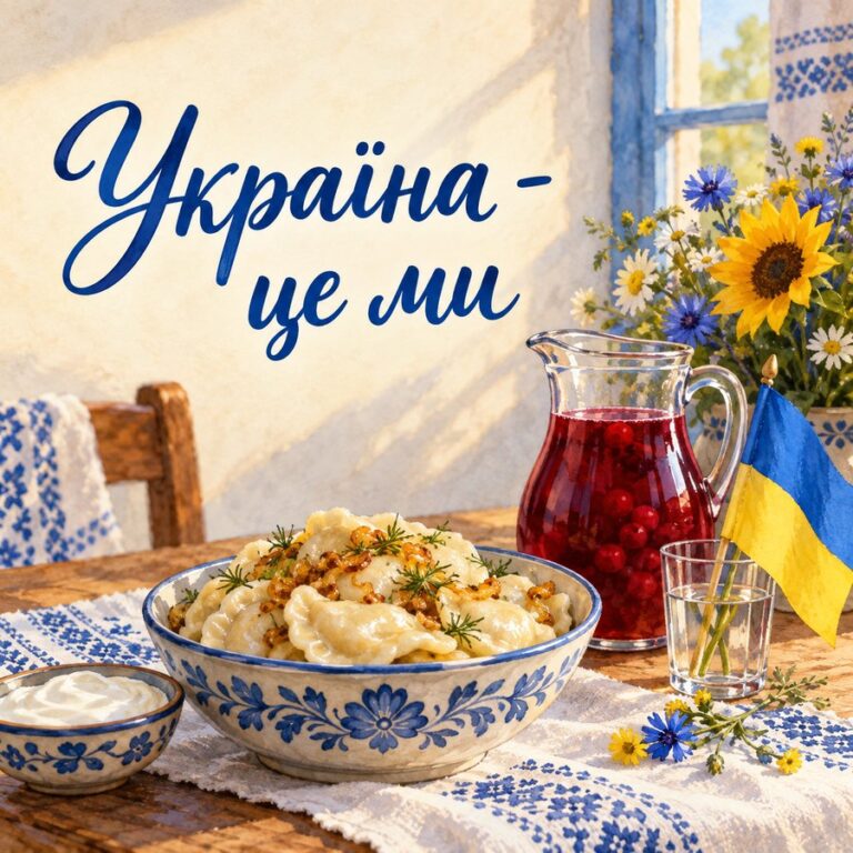 Україна - це ми - листівка з привітанням з Днем Незалежності