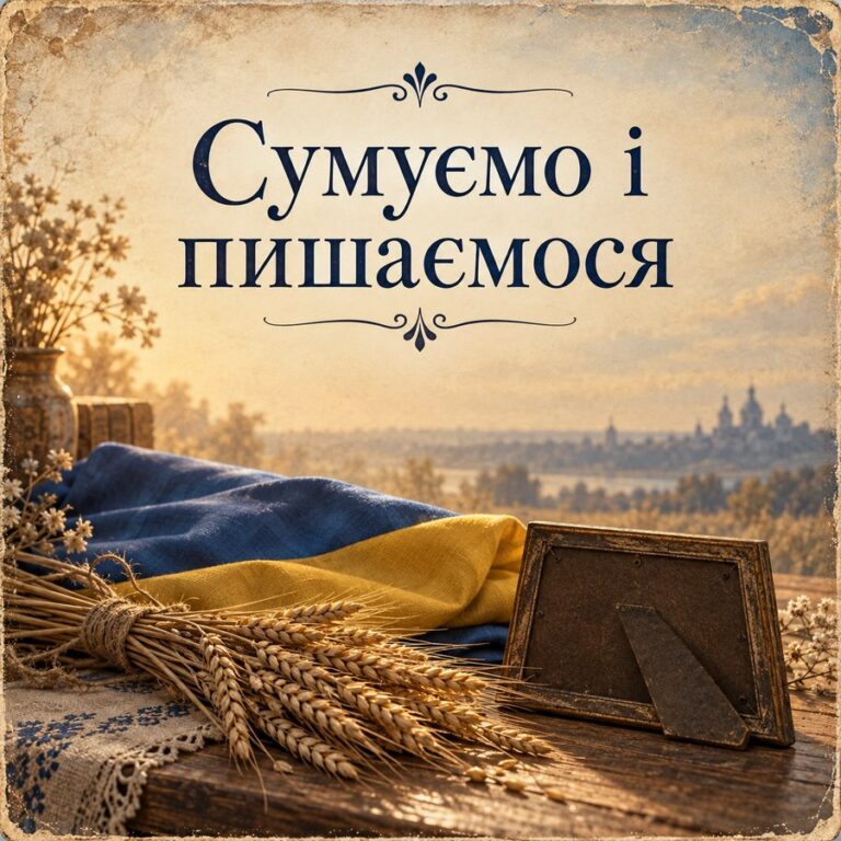 Сумуємо і пишаємося - листівка з привітанням з Днем Незалежності