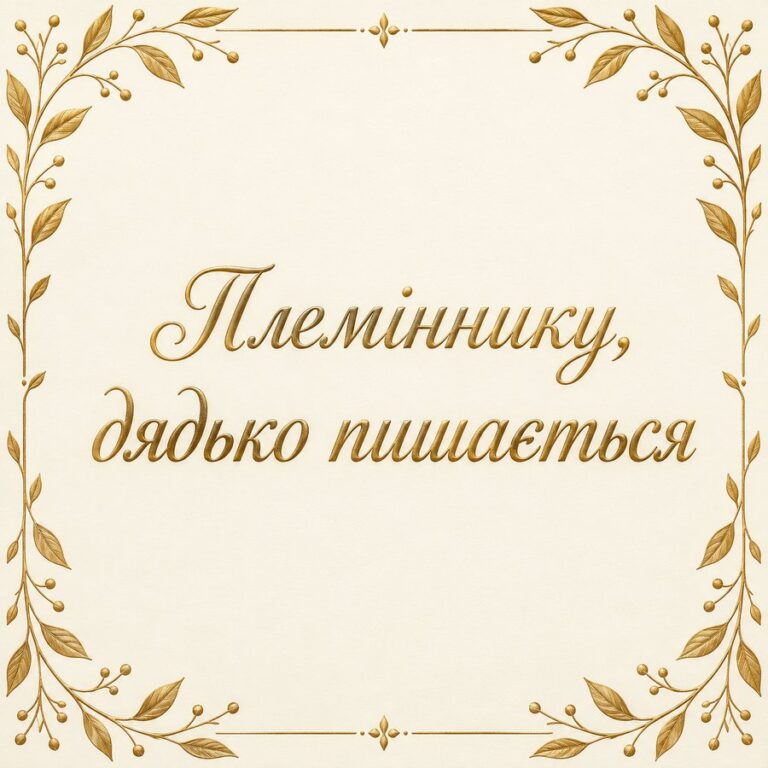 Племіннику, дядько пишається - листівка з привітанням з Днем народження племіннику