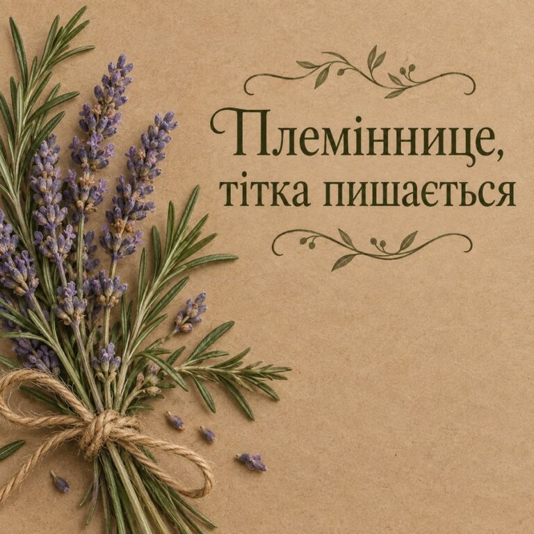 Племіннице, тітка пишається - листівка з привітанням з Днем народження племінниці