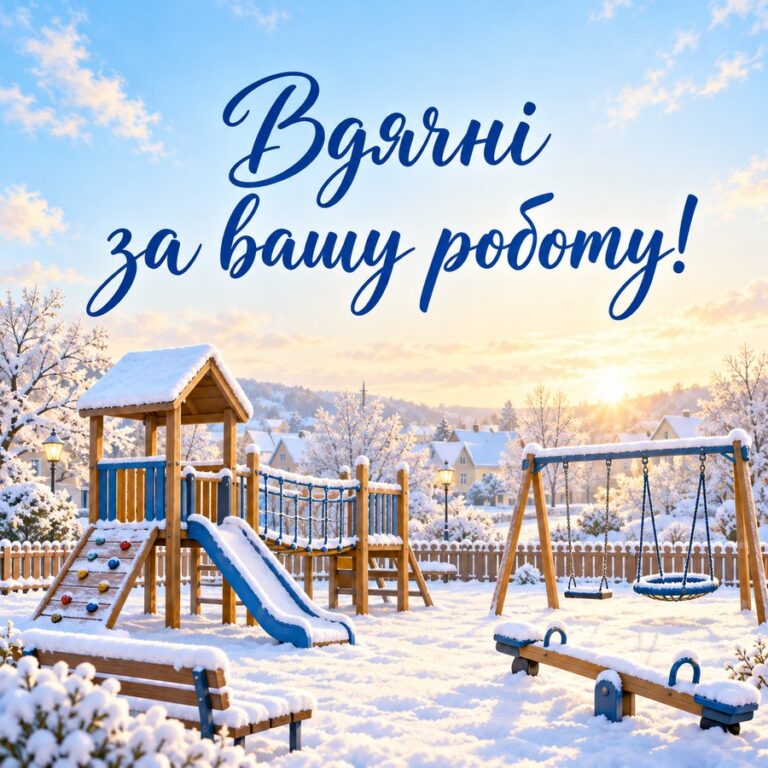 Вдячні за вашу роботу! - листівка з привітанням з Днем місцевого самоврядування
