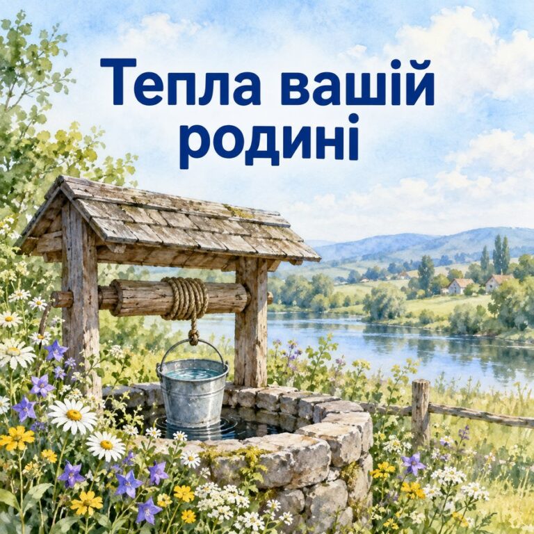 Тепла вашій родині - листівка з привітанням з Медовим Спасом
