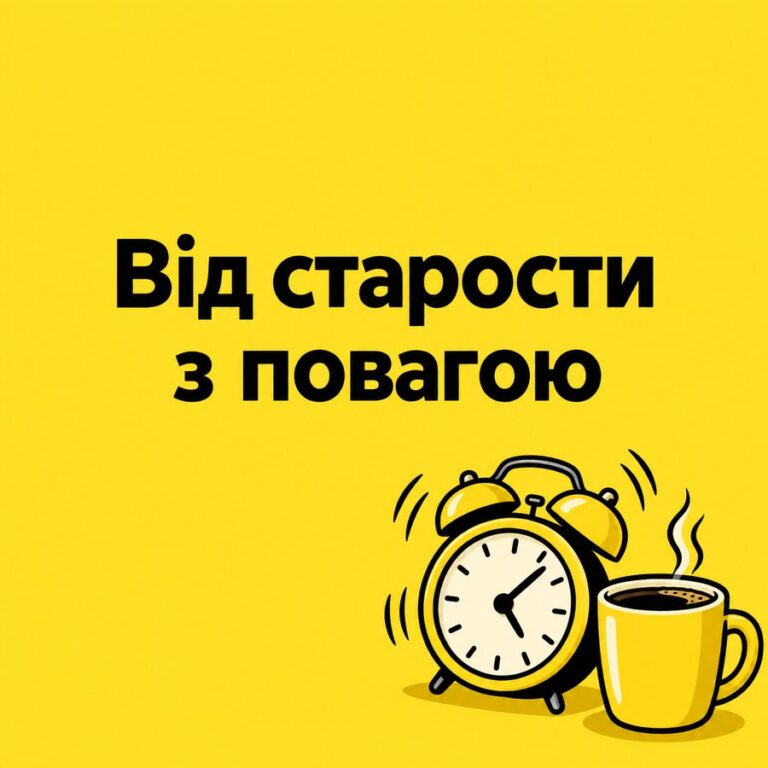 Від старости з повагою - листівка з привітанням з Днем студента