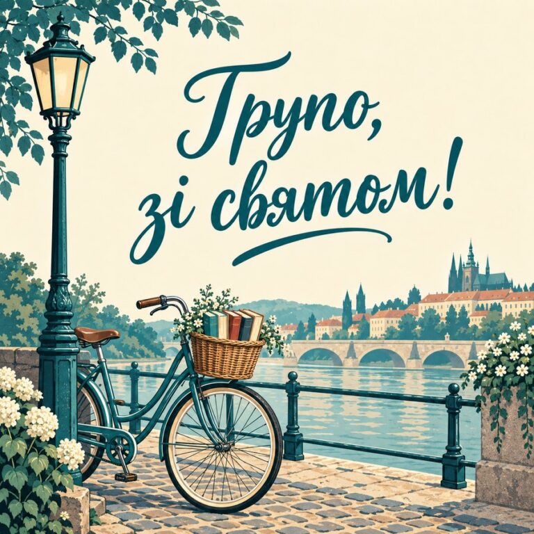 Групо, зі святом! - листівка з привітанням з Днем студента