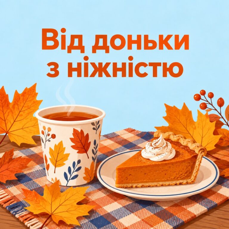 Від доньки з ніжністю - листівка з привітанням з Днем народження татові