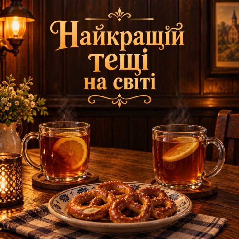 Найкращій тещі на світі - листівка з привітанням з Днем народження тещі