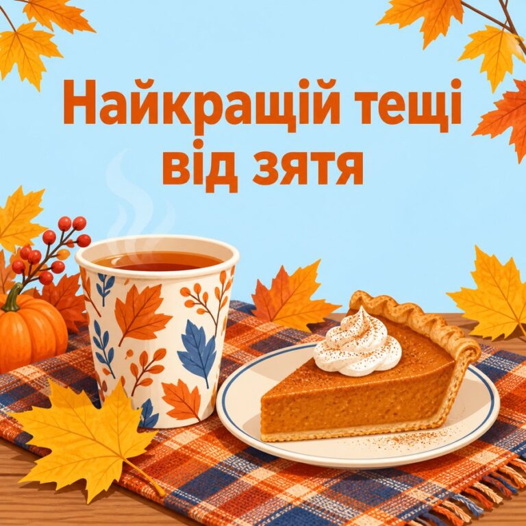 Найкращій тещі від зятя - листівка з привітанням з Днем народження тещі