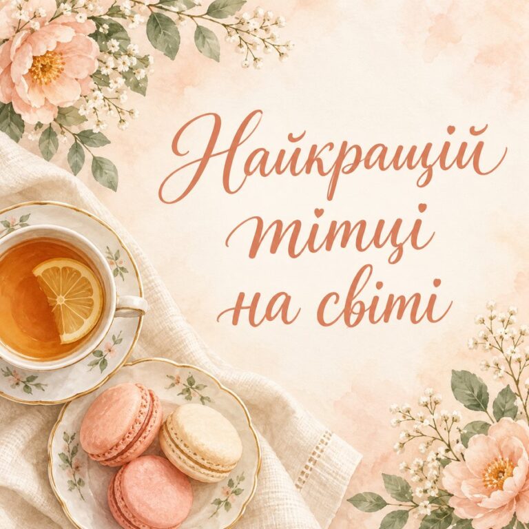 Найкращій тітці на світі - листівка з привітанням з Днем народження тітці