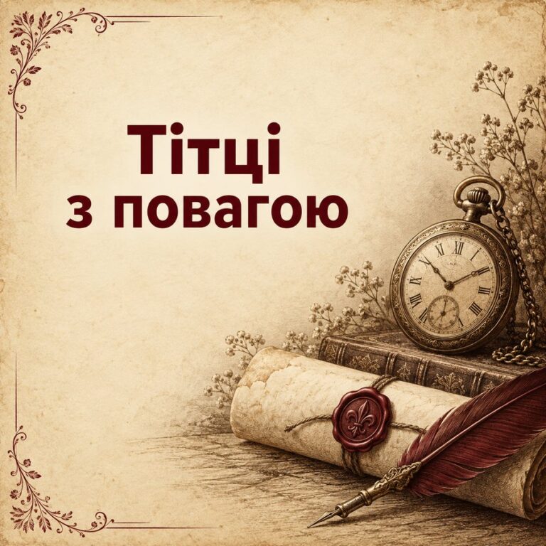 Тітці з повагою - листівка з привітанням з Днем народження тітці