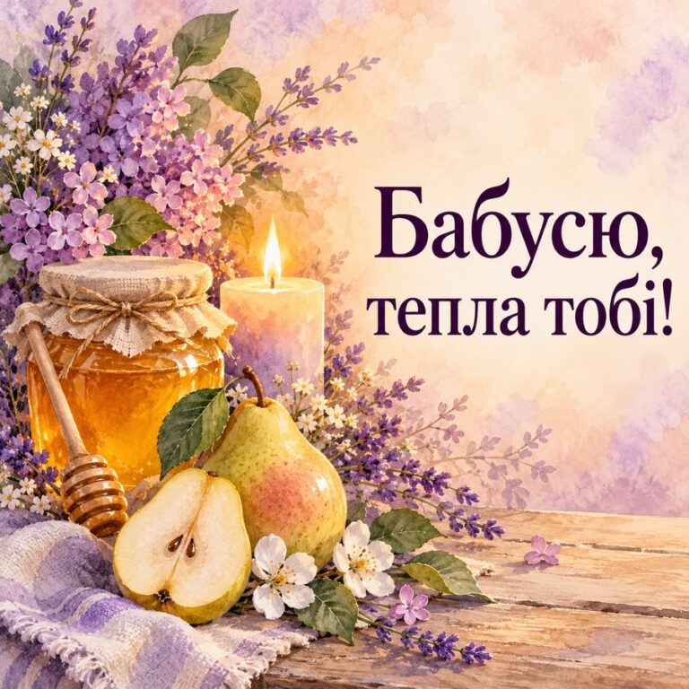 Бабусю, тепла тобі! - листівка з привітанням з Днем ангела Варвари