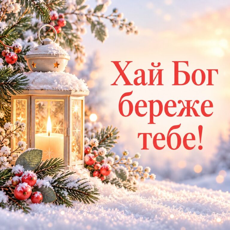 Хай Бог береже тебе! - листівка з привітанням з Днем ангела Варвари