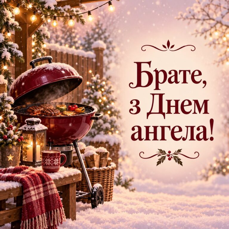 Брате, з Днем ангела! - листівка з привітанням з Днем ангела Василя