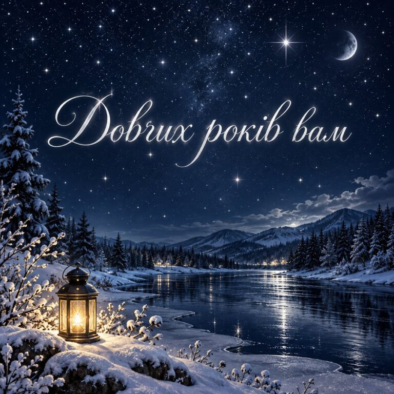 Довгих років вам - листівка з привітанням з Водохрещем