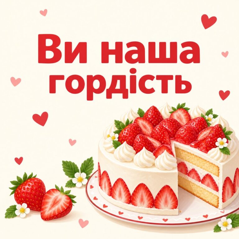 Ви наша гордість - листівка з привітанням з Днем захисників і захисниць України