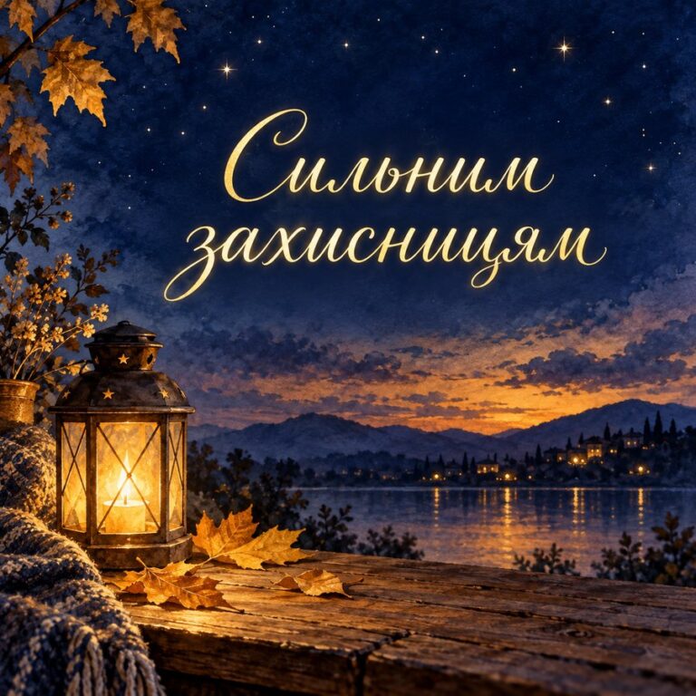 Сильним захисницям - листівка з привітанням з Днем захисників і захисниць України