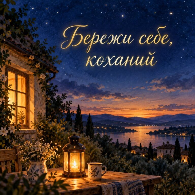 Бережи себе, коханий - листівка з привітанням з Днем захисників і захисниць України