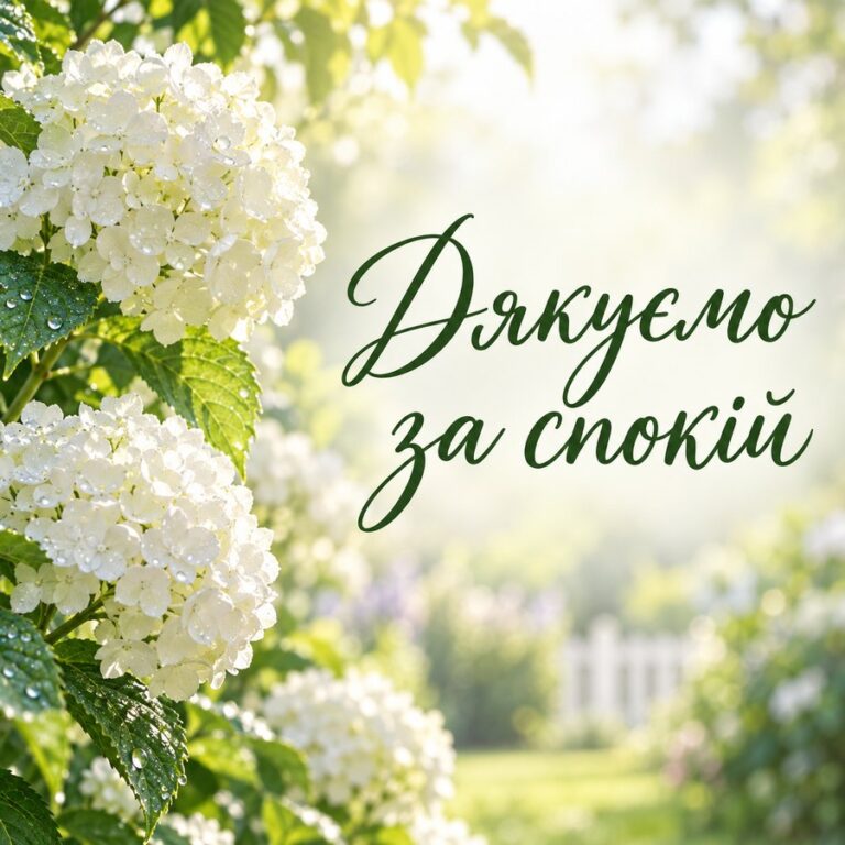 Дякуємо за спокій - листівка з привітанням з Днем захисників і захисниць України