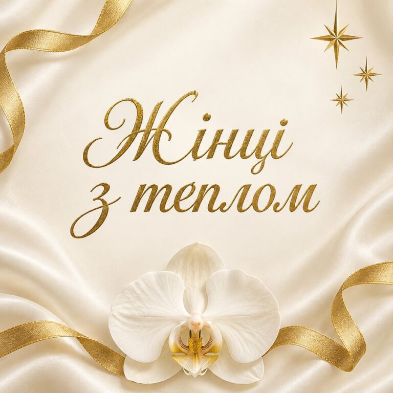 Жінці з теплом - листівка з привітанням з Днем народження жінці