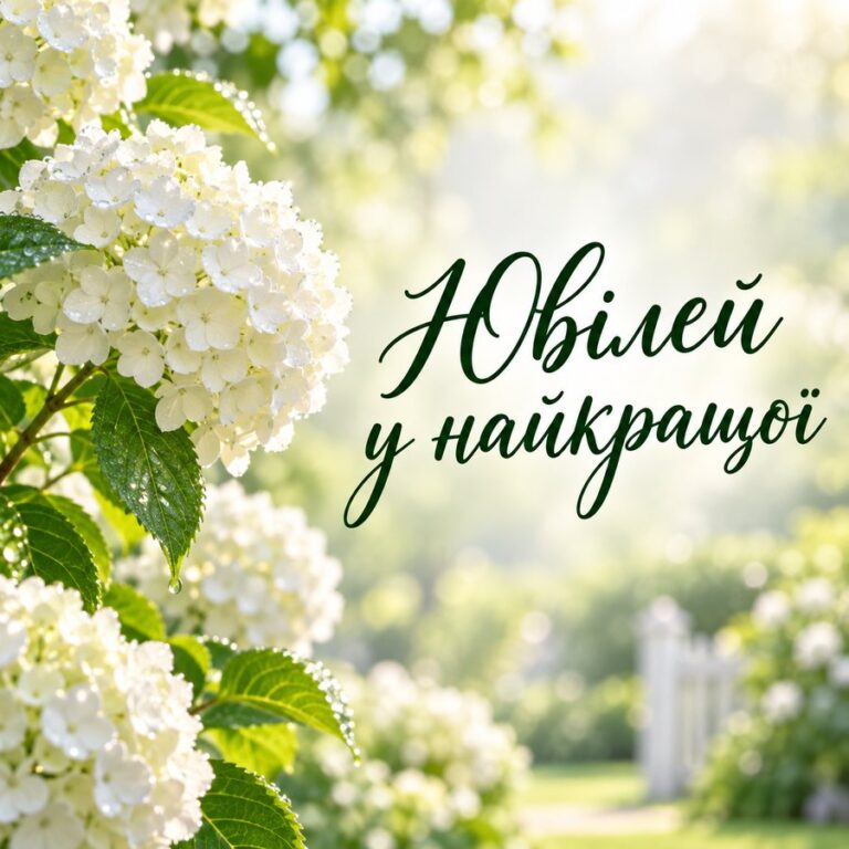 Ювілей у найкращої - листівка з привітанням з Днем народження жінці
