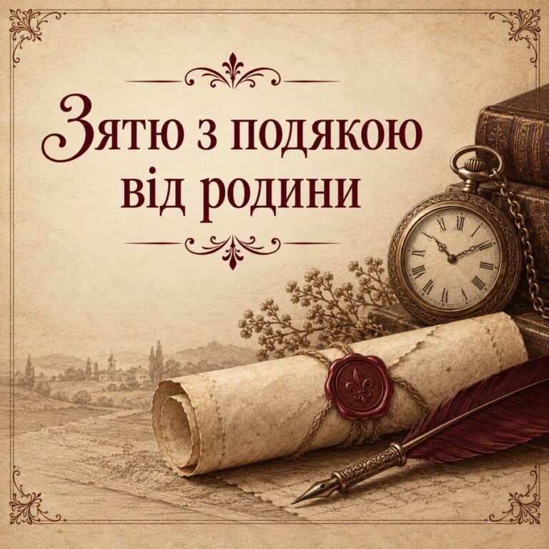 Зятю з подякою від родини - листівка з привітанням з Днем народження зятю