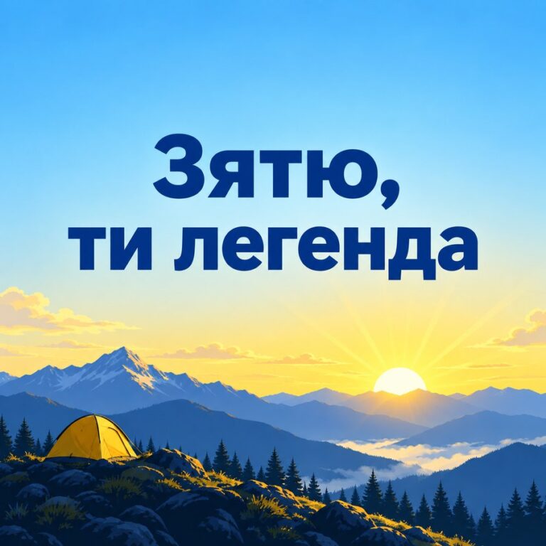 Зятю, ти легенда - листівка з привітанням з Днем народження зятю