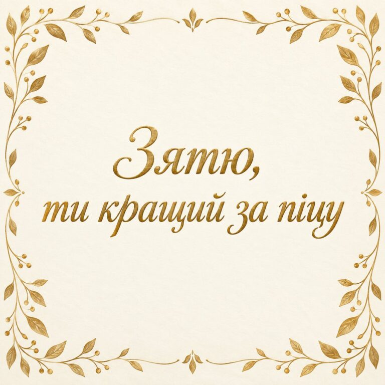 Зятю, ти кращий за піцу - листівка з привітанням з Днем народження зятю