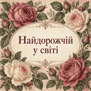 Найдорожчій у світі - листівка з привітанням мамі