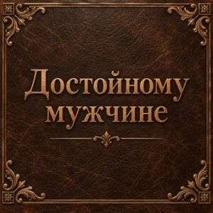 Достойному мужчине - листівка з привітанням мужчине
