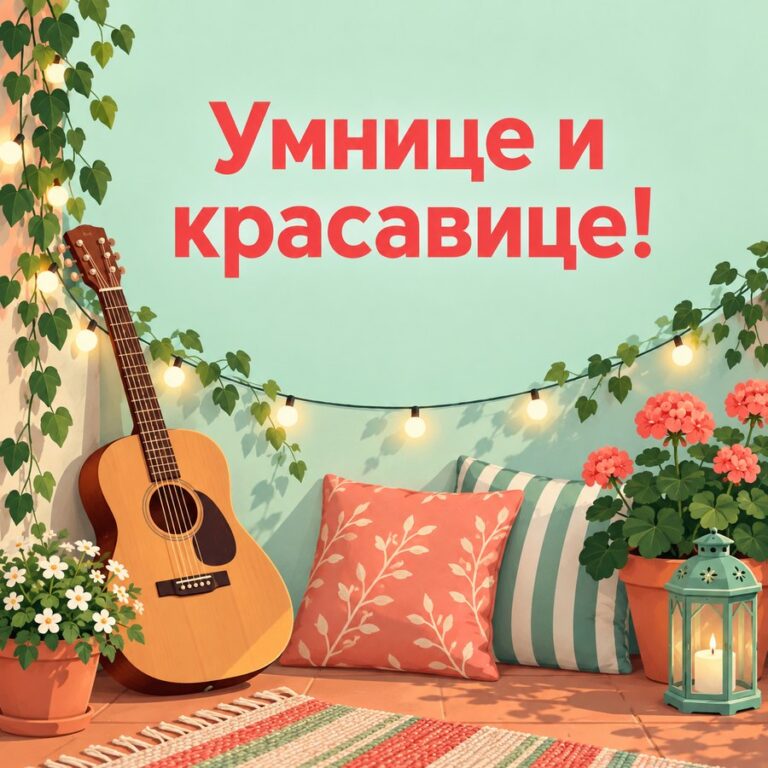 Умнице и красавице! - открытка с поздравлением внучке