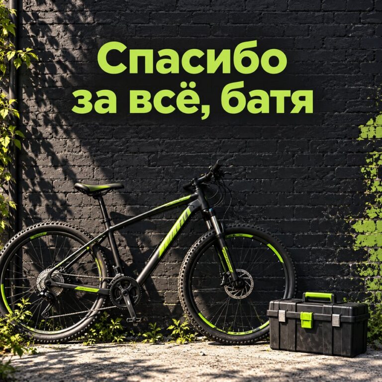 Спасибо за всё, батя - открытка с поздравлением папе