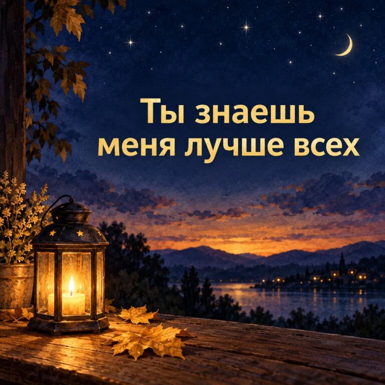 Ты знаешь меня лучше всех - открытка с поздравлением подруге