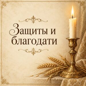 Защиты и благодати - открытка с поздравлением с Покровом